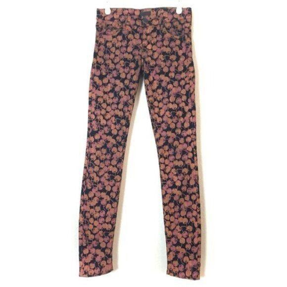 Mother The Looker Jeans Cherry Size 25 w/ 28in Waist - Picture 3 of 16